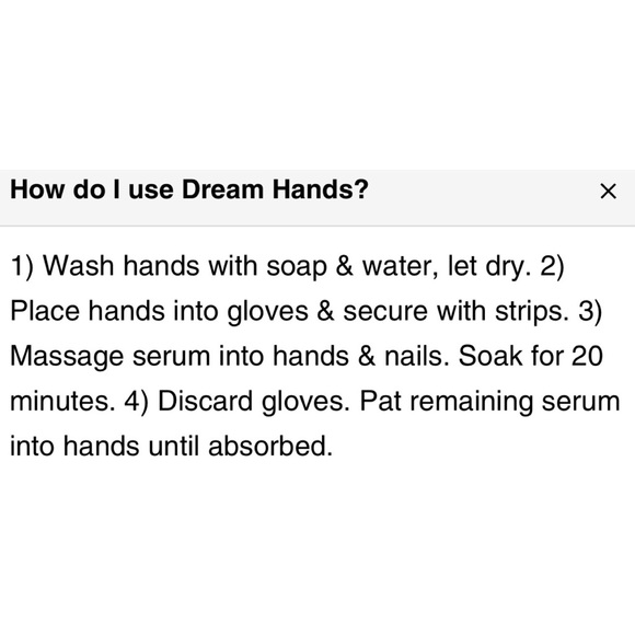 NEW (Set of 2) Nailboo Dream Hands Intensive Moisturizing Hand and Nail Mask - Picture 11 of 17